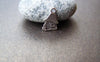 Accessories - 20 Pcs Of Antique Silver Lovely Cartoon House Charms 10x15mm A895