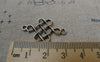 Accessories - 20 Pcs Of Antique Silver Lovely Chinese Knot Connector Charms 18x31mm A5637