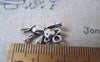 Accessories - 20 Pcs Of Antique Silver Lovely Dancing Bear Charms 19mm A4335