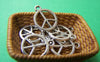 Accessories - 20 Pcs Of Antique Silver Peace Symbol Charms 12mm A3658