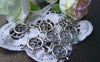 Accessories - 20 Pcs Of Antique Silver Rudder Charms 15x20mm A1274