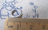 Accessories - 20 Pcs Of Antique Silver Smooth Round Circle Rings 11mm A1067