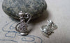 Accessories - 20 Pcs Of Antique Silver Tea Pot Charms Double Sided 11x17mm A5845