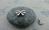 Accessories - 20 Pcs Of Antique Silver Tiny Bow Tie Knot Charms 10x12mm A784