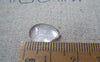 Accessories - 20 Pcs Of Crystal Glass Dome Tear Drop Cabochon Cameo 10x14mm A2234