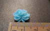 Accessories - 20 Pcs Of Resin Round Flower Cameo Cabochon Assorted Color 14mm A3970