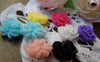 Accessories - 20 Pcs Of Resin Round Flower Cameo Cabochon Assorted Color 14mm A3970