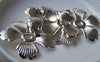 Accessories - 20 Pcs Of Silver Tone Flower Spacer Bead Caps 33mm A3433