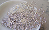 Accessories - 20 Pcs Of Silvery Gray Color Filigree Flower Embellishments 35x80mm A5087