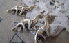 Accessories - 20 Pcs Of Tibetan Silver 3D Dinosaur Charms 12x27mm A4316