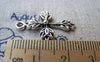 Accessories - 20 Pcs Of Tibetan Silver Antique Silver Cross Charms 17x26mm A1012