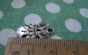 Accessories - 20 Pcs Of Tibetan Silver Antique Silver Lovely Owl Charms 11.5x20mm A1848