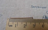 Accessories - 200 Pcs Antique Copper Headpins 25mm 20 Gauge  A7236