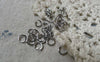 Accessories - 200 Pcs Of Chrome Tone Iron OD Jump Rings 5mm 20 Gauge A6124