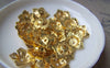 Accessories - 200 Pcs Of Gold Tone Filigree Flower Beads Cap 15mm A2058