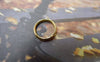 Accessories - 200 Pcs Of Gold Tone Iron Jump Rings Size 9mm 18gauge A6709
