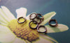 Accessories - 200 Pcs Of Gunmetal Black Jump Rings  5mm 21 Gauge A3315