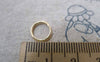 Accessories - 200 Pcs Of KC Gold Tone Iron Jump Rings Size 10mm 16gauge A6710