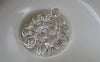 Accessories - 200 Pcs Of Silver Tone Iron Jump Rings Size 8mm 16gauge A6706