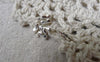 Accessories - 200 Pcs Silver Tone Bead Chain Ends Connector Clasps For Bead Chain Sized 1-1.5mm  A6872