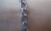 Accessories - 3.3 Ft (1m) Of Platinum White Gold Tone Thick Oval Cable Chain Link 7x9mm A4500