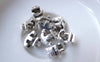Accessories - 30 Pcs Antique Silver Rondelle Anchor Spacer Beads 12x13mm A7565