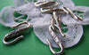 Accessories - 30 Pcs Antique Silver Textured S Hook Clasps  11x22mm A974