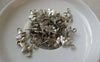Accessories - 30 Pcs Antique Silver Witch Broom Charms 9x11mm Double Sided  A6463