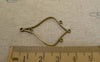 Accessories - 30 Pcs Of Antique Bronze Chandelier Earring Drops Pendants Charms  24x38mm A7410