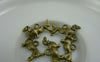 Accessories - 30 Pcs Of Antique Bronze Dachshund Dog Charms 10x18mm A5975