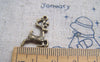 Accessories - 30 Pcs Of Antique Bronze Deer Charms 14x22mm  A1073