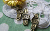 Accessories - 30 Pcs Of Antique Bronze Lovely Wrist Watch Charms 8x23mm A497