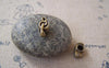 Accessories - 30 Pcs Of Antique Bronze Music Note Large Hole Beads 6x13mm A5242