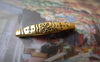 Accessories - 30 Pcs Of Antique Gold Curved Bar Connectors 25mm A7295