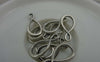 Accessories - 30 Pcs Of Antique Silver Figure 8 Connector Charms  11x21mm  A5977