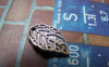 Accessories - 30 Pcs Of Antique Silver Leaf Pendant Charms 10x16mm A5207