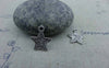 Accessories - 30 Pcs Of Tibetan Silver Antique Silver Star Charms 14mm A1309