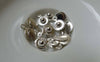 Accessories - 30 Pcs Silver Tone Metal Button Snap Clasp 9mm A6118