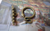Accessories - 30 Sets Of Antique Bronze Snake Toggle Clasps A7318