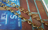 Accessories - 32ft (10m) Of Gold Tone Extension Chain Curb Chain 3x4mm A2009