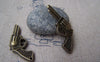 Accessories - 4 Pcs Of Antique Bronze 3D Handgun Charms Pendants 23x63mm A1215