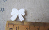 Accessories - 4 Pcs Of Natural Shell Bow Tie Beads With Hole 14x16mm A4601