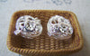 Accessories - 4 Pcs Silver Tone Filigree 3D Heart Wish Box Retro Olympic Rings Pendants  16x19mm A4330