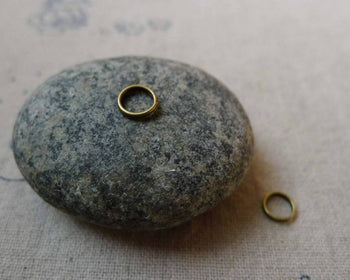 Accessories - 450 Pcs Of Antique Bronze Split Rings 6mm 25gauge A5656