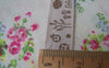 Accessories - 5.46 Yards (5 Meter) Bird Cage Pattern Linen Ribbon Label String A2581
