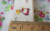 Accessories - 5.46 Yards (5 Meter) Lovely Girl Dog Ducks Print Cotton Ribbon Label String A2578