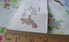 Accessories - 5.46 Yards (5 Meters) Eiffel Tower Key Rose Flower And Bird Print Cotton Ribbon Label String A2532