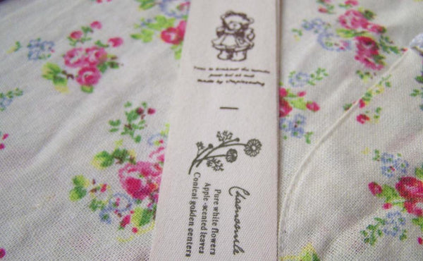 Accessories - 5.46 Yards (5 Meters) Lovely Bear Print Cotton Ribbon Label String 30mm A2537