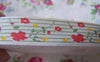 Accessories - 5.46 Yards (5 Meters) Lovely Flower Print Cotton Ribbon Label String A2551