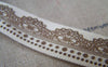 Accessories - 5.46 Yards (5 Meters) Lovely Lace Print Cotton Ribbon Label String A2662